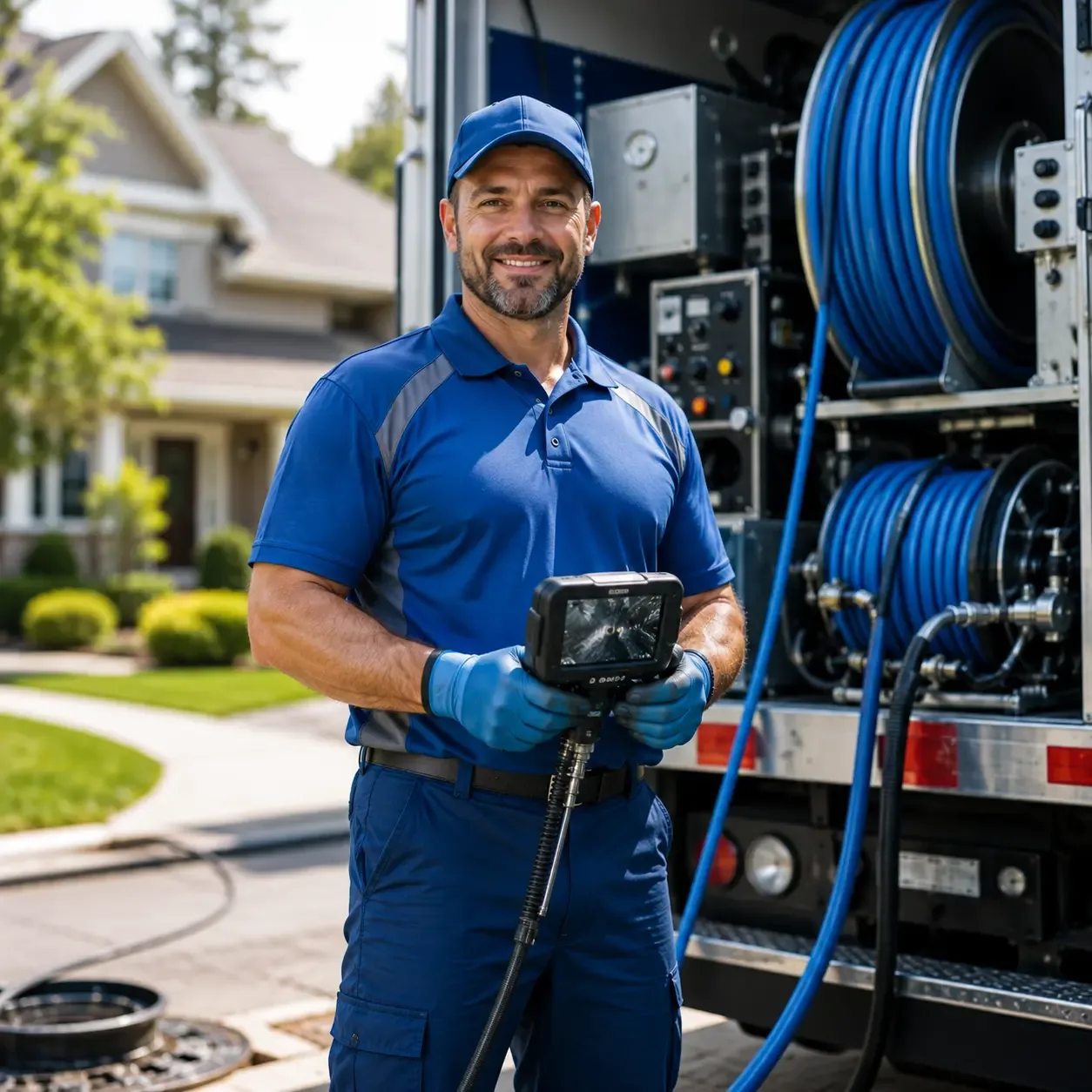 Local outdoor drain cleaning specialists in Roseville, MI